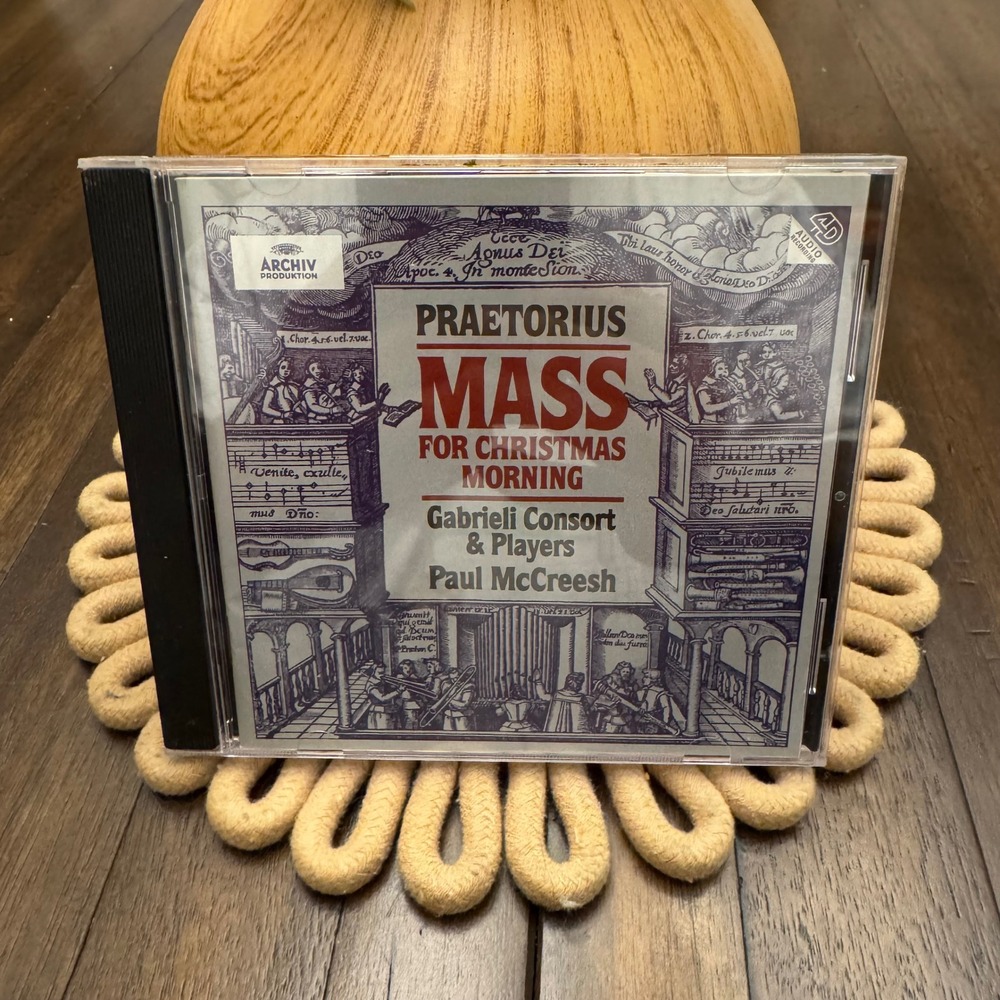 Archiv Praetorius Mass for Christmas Morning CD Paul McCreesh Gabrieli Consort